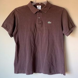 Lacoste Brown Polo Shirt
